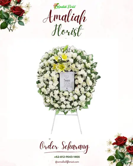 Krans Bunga Duka Bogor Tengah